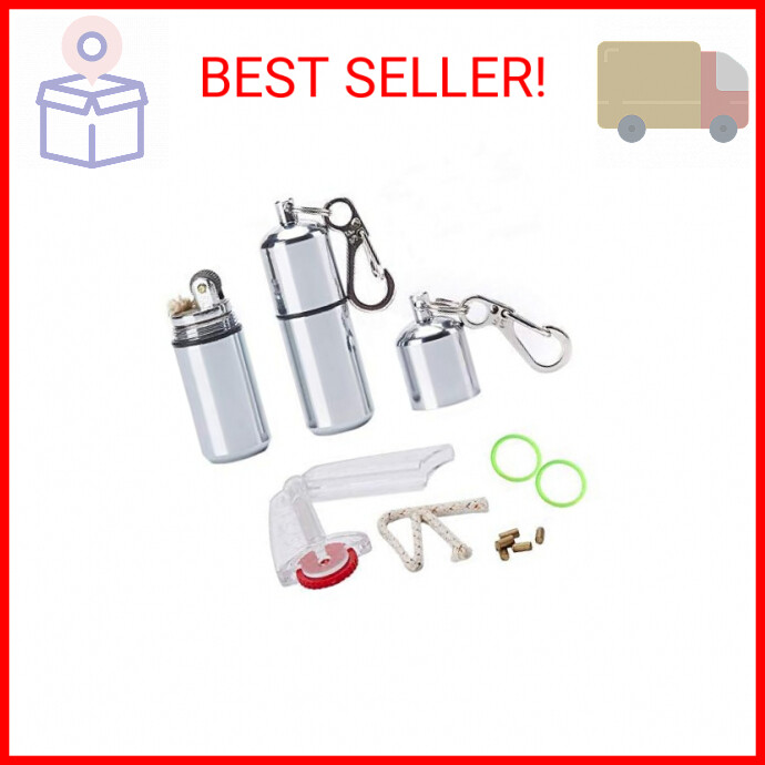 Edc Mini Waterproof Lighter For Fire Starter Surv