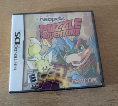 NEW Neopets Puzzle Adventure (Nintendo DS) FACTORY SEALED 3DS 2DS DS MINT