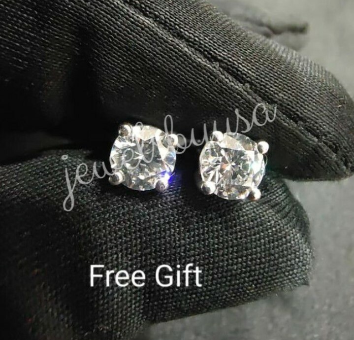Pre-owned Nsg Men's 3.50ct Tester Passing Moissanite Gmc Custom Pendant 14k Gold Plated Silver In White