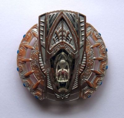 Rare Talking & Lighting Matchbox Spacecraft Flying Saucer with Alien Pilot