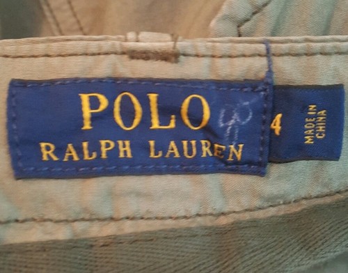 Polo Ralph Lauren Shorts Women Green Size 4 Cargo 6 Pockets