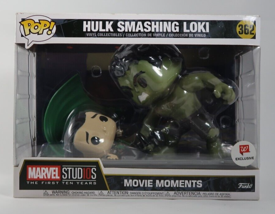 Amazon.com: FUNKO POP! MOVIE MOMENTS: Hulk Smashing Loki
