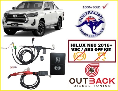 VSC / ABS / TRACTION CONTROL OFF to suit Toyota Hilux 2.8gd 2016-2019