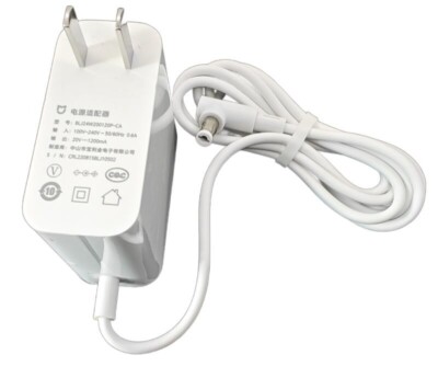 US/CN Power Supply Adapter 20V 1.2A For Xiaomi G1 Robot Vacuum Cleaner Mop Pro