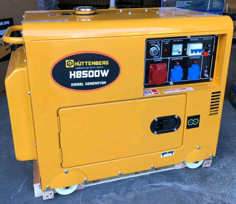 Diesel Generator 230V 50Hz 8.5kva, Silent With Electric Start in Heathrow, London Gumtree