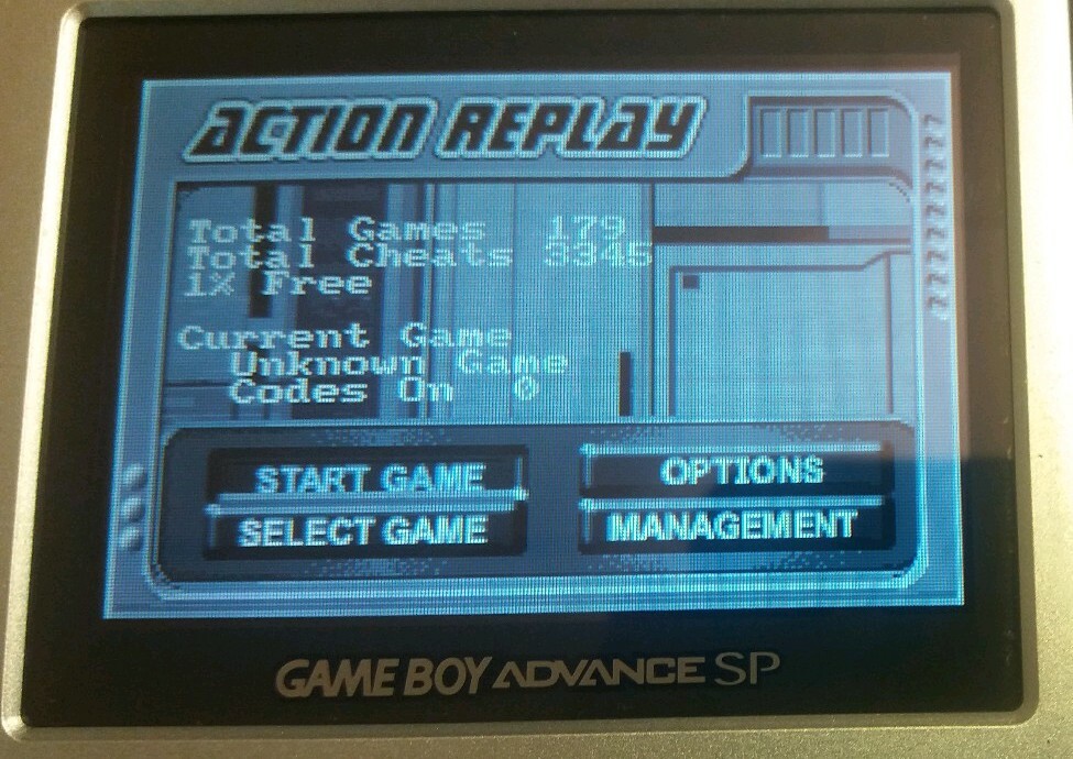 Action Replay GBA for Gameboy Advance SP TESTED Working Pokemon Save Cheat Codes