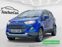 2016 Ford Ecosport Sold Titanium 1.5 TDCi SUV 5dr Diesel Manual 2WD Euro 6 Hatch