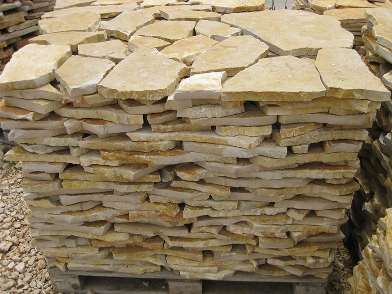 Expressversand Natursteine Terrasse Polygonalplatten Wand Boden Kroatien Treppe