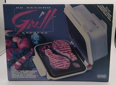 Vintage 60 Second Grill Express 1992 Creative Technologies NEW Sealed