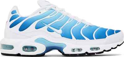 Nike Air Max Plus Sky Blue Gaze Black White 852630-411 Men's New
