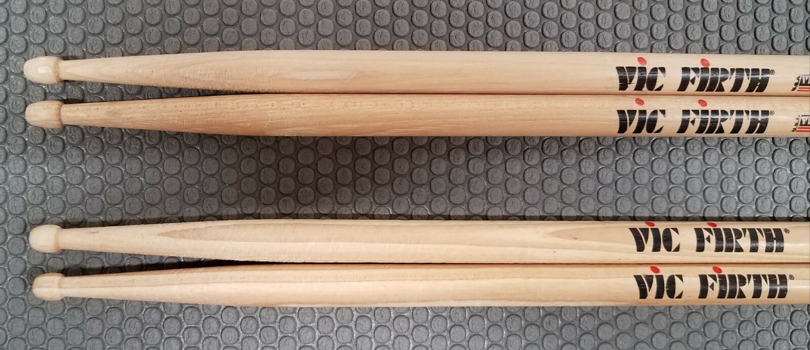 LOT OF 5 PAIRS VATER AND VIC FIRTH DRUMSTICKS
