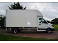 Man with Luton van house moving commercial moving sofa furniture move