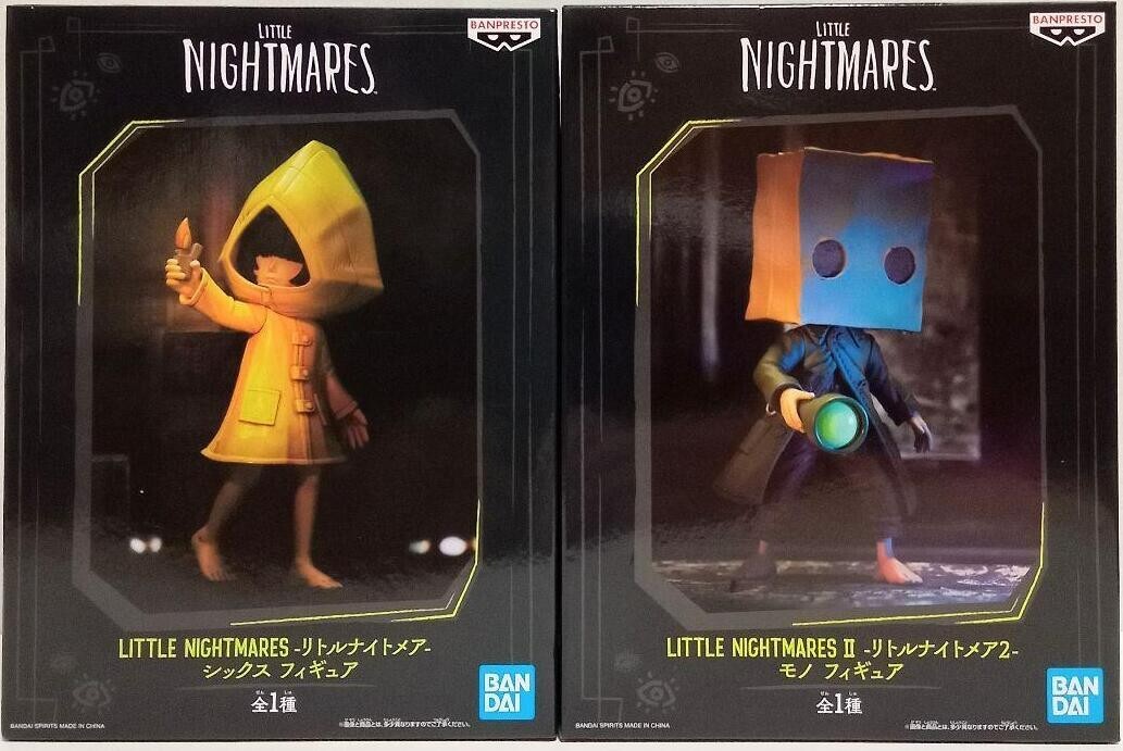 LITTLE NIGHTMARES II Six & Mono Figure 2 types Set Banpresto
