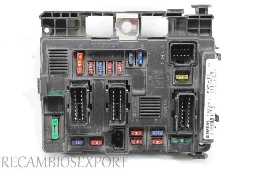 ⑨1-B ,10-c セット Amazon.com: New Fuse Box Central Control Unit BSM AB4 Z04