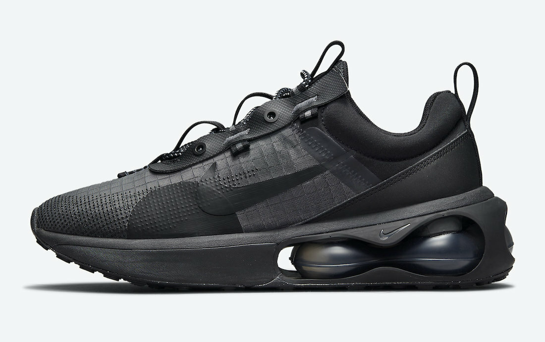 

Мужские кроссовки для бега Nike Air Max 2021 Triple Black DH4245-002 размер 10,5 в стиле ретро, Черный, Nike Air Max 2021