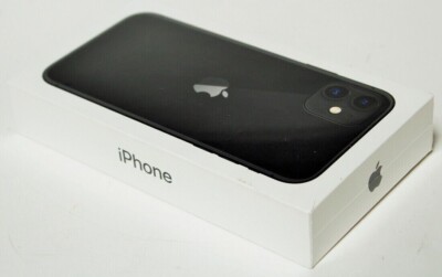 Apple iPhone 11 64GB A2111 Black (UNLOCKED GSM)AT&T Mobile Metro Cricket SEALED