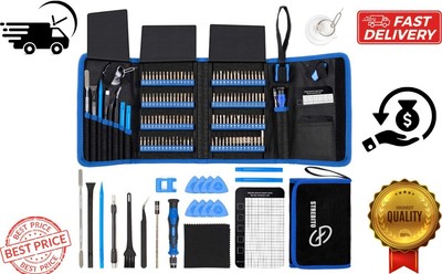 Electronic Precision Screwdriver Sets 142 Pcs 120 Bits Magnetic Repair Tool Kit