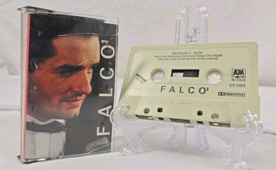 Falco 3 by Falco Rock Me Amadeus Rare 1985 USA Cassette Tape - Tested