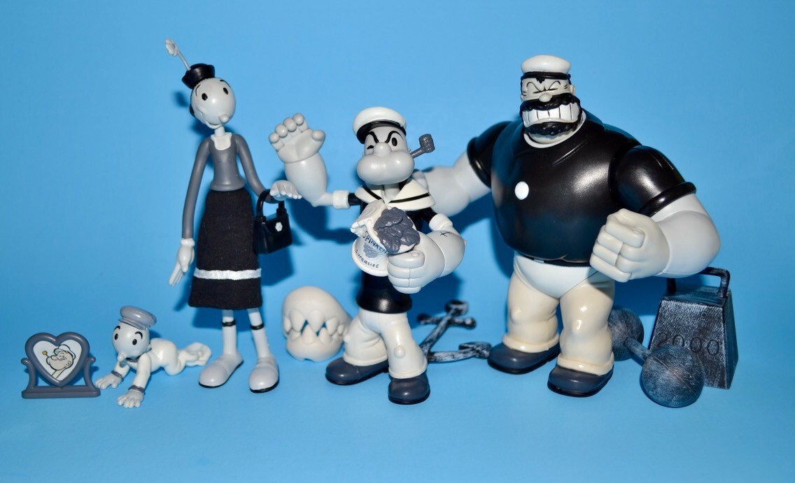 Popeye フィギュア Mezco Vintage MEZCO Popeye the Sailor Man Sailor 5 Inch Figure