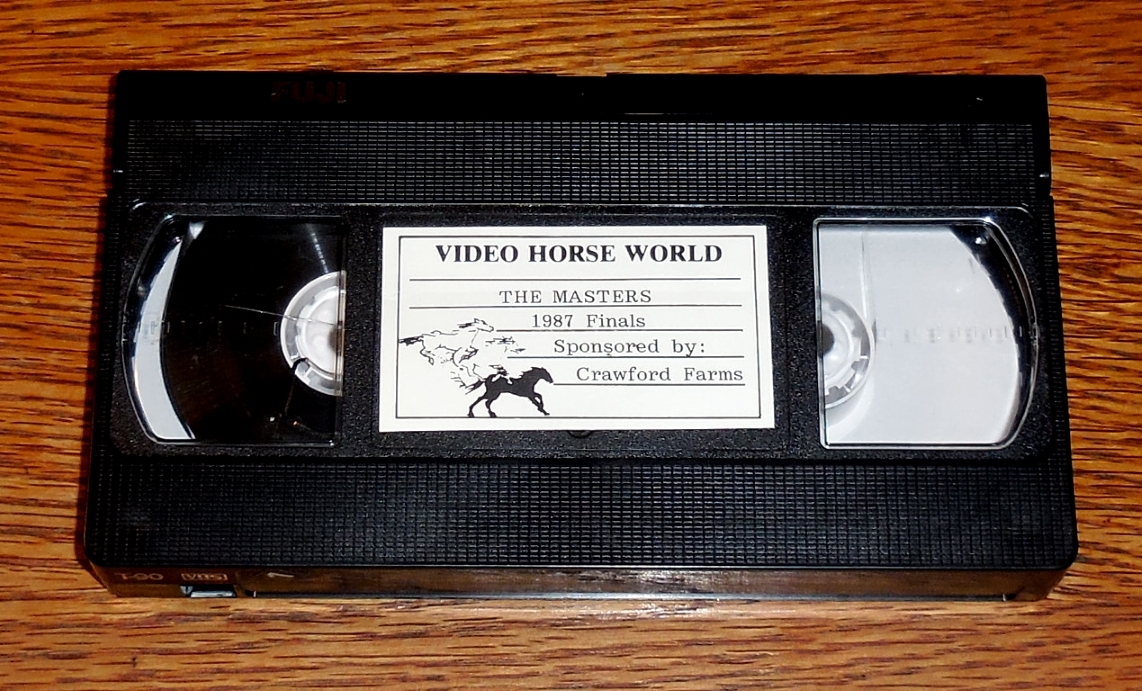 Crawford Farms, The 1987 Masters Finals, Cutting Industry Championship VHS Tape