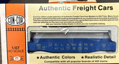 Con-Cor HO Kit #0001-009024 54  Mill Gondola Delaware & Hudson NIB