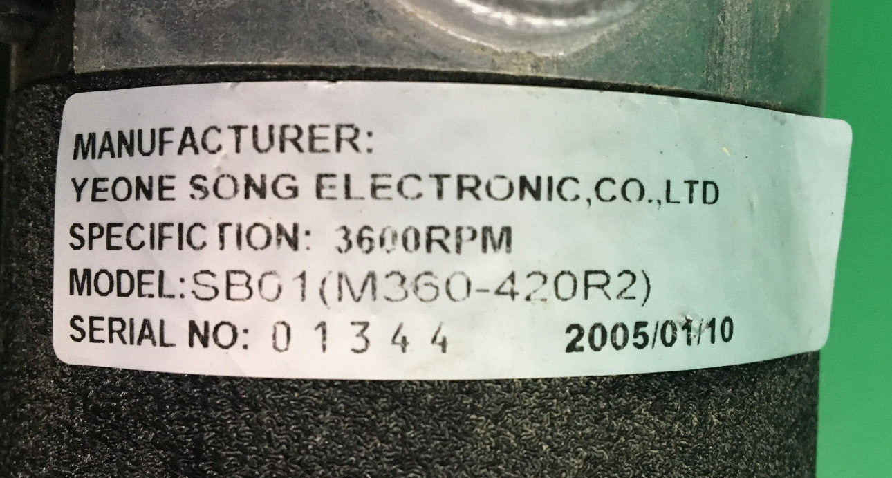 Motor, Brake, and Transaxle Assembly for Bruno Typhoon Power Scooter #C122