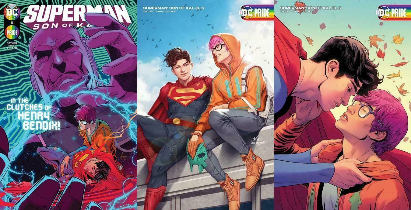 Superman Son of Kal-El #5 A B C Set DC NM | eBay