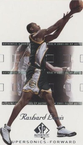 2001-02 SP Authentic - Rashard Lewis #80
