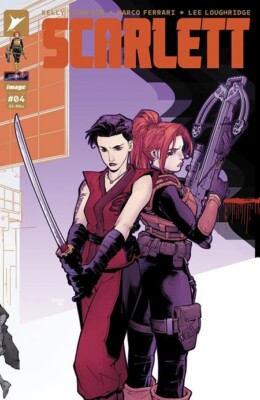 Scarlett #4 (Of 5) 1:10 Gleb Melnikov Connecting Variant