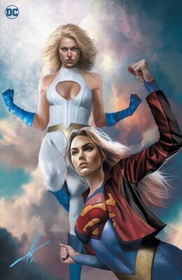   POWER GIRL #6 CARLA COHEN FOIL Variant Cover E