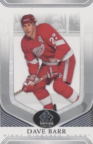 2020-21 Upper Deck SP Signature Edition Legends - Dave Barr #113