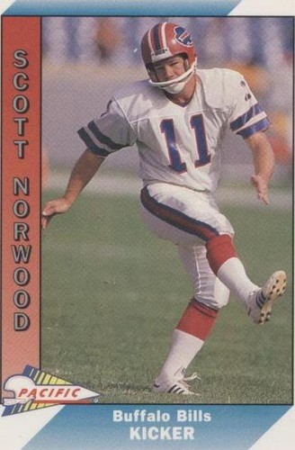 1991 Pacific Scott Norwood #26