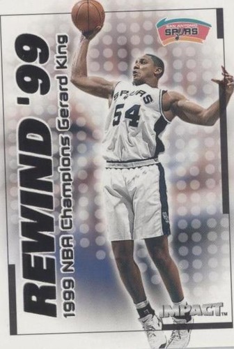 1999-00 Skybox Impact - Gerard King #9 RN