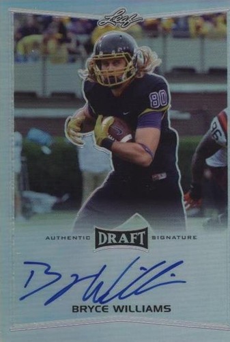 2016 Leaf Metal Draft Bryce Williams #BA-BW1
