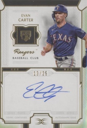 2024 Topps Definitive Collection - Evan Carter #DRA-EC2