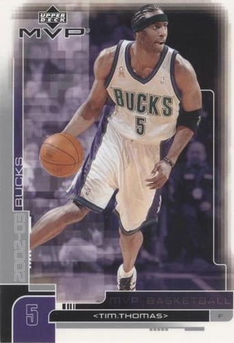 2002-03 Upper Deck MVP - Tim Thomas #101