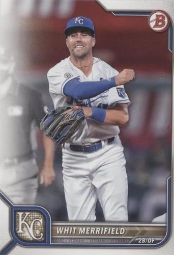 2022 Bowman - Whit Merrifield #42