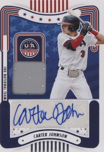 2024 Panini Stars and Stripes - Carter Johnson #SM-CJ
