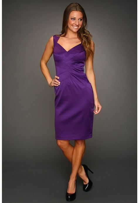 

Jessica Simpson NWT PURPLE атласное коктейльное платье с повязками, большие размеры, Фиолетовый, Elegant