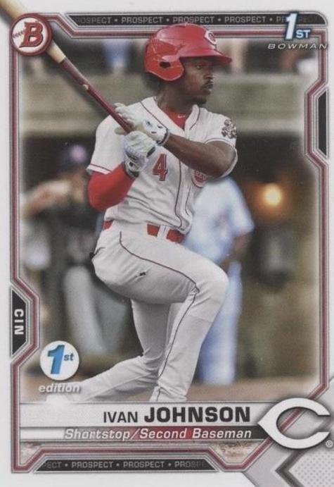 2021 Bowman 1st Edition - Ivan Johnson #BFE-149