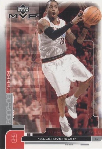 2002-03 Upper Deck MVP - Allen Iverson #130