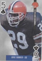 1994 Bicycle Ditka's Picks Playing Cards Eric Turner #5C