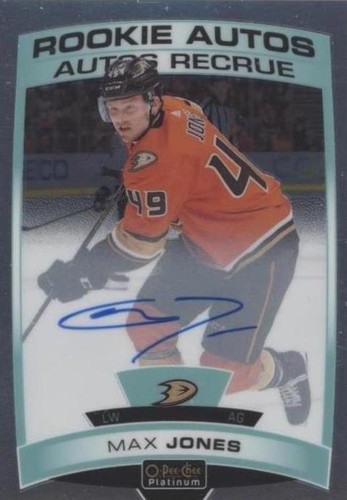 2019-20 O-Pee-Chee Platinum - Max Jones #R-MJ