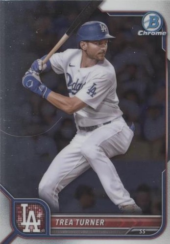 2022 Bowman Chrome - Trea Turner #43