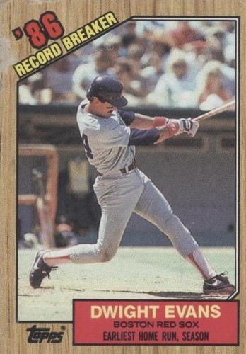 1987 Topps - Dwight Evans #3