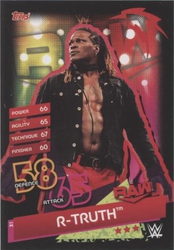 2020 Topps WWE Slam Attax Reloaded - R-Truth #31