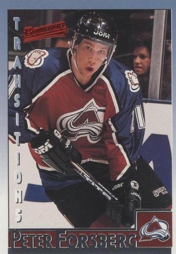 1995-96 Bowman - Peter Forsberg #85