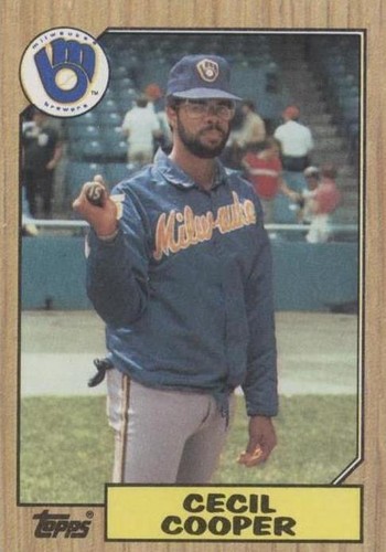 1987 Topps - Cecil Cooper #10