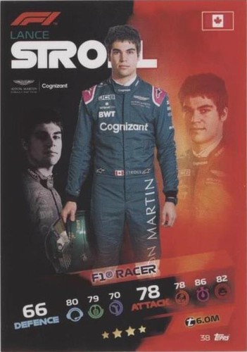 2021 Topps F1 Turbo Attax - Lance Stroll #38