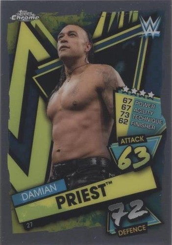 2021 Topps Chrome WWE Slam Attax - Damian Priest #27
